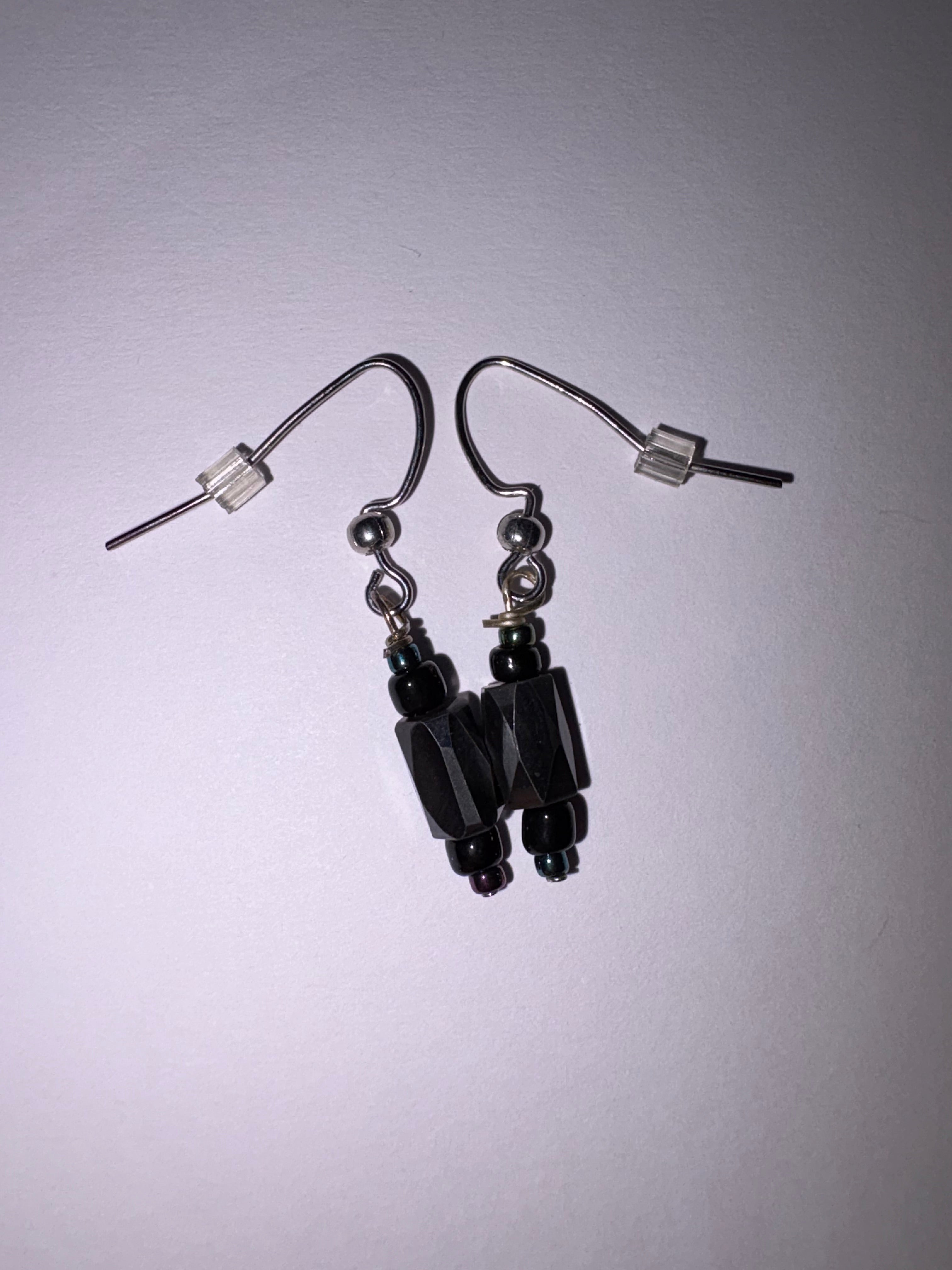 Rectangular Magnetic Earrings