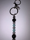 Silver Pearl Keychain